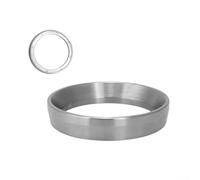 HomeVortex Embudo de dosificación de café espresso de acero inoxidable Portafiltro Receptor de polvo de café para extracción uniforme de anillo Mínimo Derrame para una fácil limpieza 58mm (53mm)