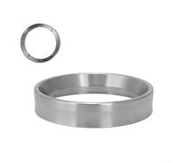 HomeVortex Embudo de dosificación de café espresso de acero inoxidable Portafiltro Receptor de polvo de café para extracción uniforme de anillo Mínimo Derrame para una fácil limpieza 58mm (58mm)