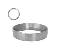 HomeVortex Embudo de dosificación de café espresso de acero inoxidable Portafiltro Receptor de polvo de café para extracción uniforme de anillo Mínimo Derrame para una fácil limpieza 58mm (51mm)