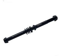 HomeVortex Entrenador a través del eje métrico 12 mm, ajustable 166-178 mm AL6061 brocheta de aleación, con espaciadores, para 135-142 mm de ancho de marco, negro (M12 x P1.5)