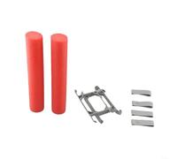 HomeVortex Equipo de aterrizaje de agua para DJI para MINI 4 Pro y para MINI 3 Pro, soporte flotante de trípode elevado con varillas de flotabilidad rojas y grises, kit de deslizamiento ABS estable +
