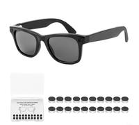 HomeVortex Escudo de luz LED de resina mejorado para gafas, cubierta reutilizable estilo metal con cavidad óptica para disparadores falsos, ligero para