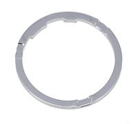 HomeVortex Espaciador de buje libre de bicicleta de 8 mm/2 mm AL6061 arandela de casete de aleación de aluminio, para ajuste de eje inferior de bicicleta de carretera (plata 1,8 mm)
