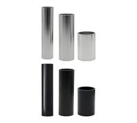 HomeVortex Espaciadores de aleación de aluminio para auriculares de bicicleta, arandelas de vástago de 1-1/8 pulgadas, para bicicleta MTB de carretera, ajuste de altura de horquilla, borde liso