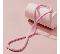 HomeVortex Fig. 8 Bandas de resistencia para entrenamiento de cuerpo completo, banda de ejercicio de goma con asas suaves para entrenamiento de fuerza, corrección de postura y para gimnasio en casa