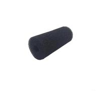 HomeVortex Filtro redondo de alta densidad de la esponja de la PU del tubo de 80 PPI para el tratamiento del agua, cilindro negro de la espuma con excelente permeabilidad para la filtración industrial