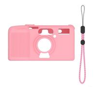 HomeVortex Funda de silicona para cámara Kodak Snapic A1, funda protectora impermeable a prueba de golpes, piel suave a prueba de sudor con ajuste compacto para fotografía, negro (rosa)
