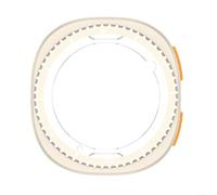 HomeVortex Funda protectora de metal para Samsung Galaxy Watch8 de 44 mm 360° a prueba de golpes y cubierta impermeable, resistente al sudor para deportes al aire libre y fitness (oro titanio)