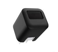 HomeVortex Funda protectora de silicona para Anker para Nano Charger, cobertura completa de 360°, absorción de golpes, lavable, a prueba de polvo, ajuste preciso, diseño de fácil acceso (negro)