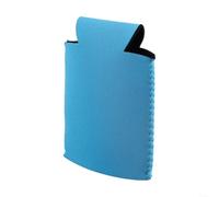 HomeVortex Fundas aisladas de neopreno para latas de cerveza y bebidas, funda térmica con agarre antideslizante, funda portátil reutilizable para camping, picnic, barbacoa, playa, (azul)