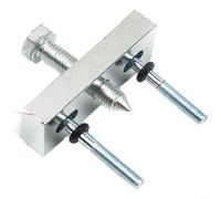 HomeVortex Herramienta de extracción de embrague de motosierra y extractor de volante, con tapón de pistón, para mantenimiento de barra guía, kit de metal resistente, para reparación de equipos