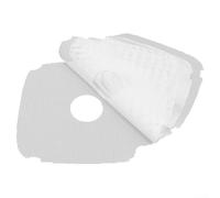 HomeVortex Hojas deshidratadoras de silicona, alfombrillas de malla reutilizables antiadherentes para deshidratador de alimentos OSTBA, diseño de flujo de aire de agujero de 1 mm, sin BPA, paquete de