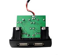 HomeVortex Interfaz de cargador de coche con puerto de carga USB, para Mercedes-Benz para Vito 2016-2020, reemplazo de consola central de instalación rápida de 2.4 A