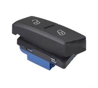 HomeVortex Interruptor de seguridad de bloqueo centralizado 56D962125A 56D962126A compatible con PASSAT B7 2011-2014 Botón de control interior del coche de repuesto directo (izquierda)