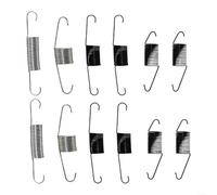 HomeVortex Juego de 12 resortes de retorno del acelerador de cortacésped 59207 para piezas de motor de combustible, construcción de alta resistencia de longitud múltiple para un rendimiento fiable y