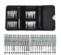 HomeVortex Juego de destornilladores 26 en 1, kit de herramientas de reparación para DJI Mavic Pro Air para MINI, puntas de acero cromado con funda de piel sintética para mantenimiento de teléfono