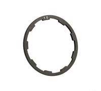 HomeVortex Juego de espaciadores de cubo de aleación para casete de 7, 8, 9, 10, 11 velocidades, para cuñas de ajuste de rueda libre de aluminio 6061 mecanizado CNC con diseño ranurado para buje libre