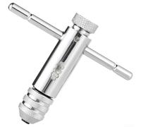 HomeVortex Juego de grifos de mano métricos industriales de acero de aleación de alta dureza Herramienta de rosca fina de flauta recta extendida, para rosca manual de acero inoxidable, hierro, cobre