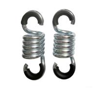 HomeVortex Juego de resortes de extensión doble para asiento de columpio, rodamiento de carga de 1500 libras, kit de suspensión silenciosa para silla de huevo, saco de boxeo, gimnasio, accesorios de