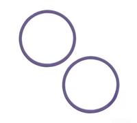 HomeVortex Junta de silicona de repuesto para licuadora, anillo de sellado resistente al calor, sello a prueba de fugas para vaso de viaje, azul, gris, morado (morado)