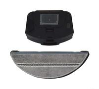 HomeVortex Kit de caja de polvo y fregona 2 en 1 para tanque de agua Cecotec para aspiradora Conga 2290 Ultra, plástico de alta calidad y paño de microfibra para una limpieza dual eficiente