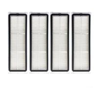 HomeVortex Kit de filtro HEPA lavable de repuesto para Xiaomi Robot Vacuum S40/OV81, accesorio de filtro de polvo reutilizable para limpieza del hogar, captura partículas finas y mascotas (4 piezas)