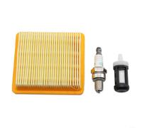 HomeVortex Kit de mantenimiento Tune Up para recortadora FS91R FS111R FC91 FS96 KM91 HT103, piezas de repuesto de chispa de filtro de aire, construcción de aleación para equipos eléctricos de jardín