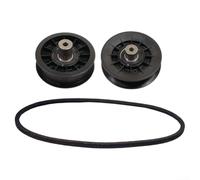 HomeVortex Kit de polea tensora M144044 y AM134501 AM134502 para X300 X304 X390, se adapta a tractores LT150-LT190 de cubierta de 42 pulgadas, reemplaza piezas AUC11239 AM138079