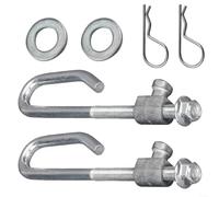 HomeVortex Kit de poste de elevación de cubierta, para cortacéspedes LA120 L100 E130 D100 X125, reemplaza GX24864 GX21718, 4130 conjunto de varilla de muñón de acero con hardware