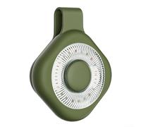 HomeVortex Linterna frontal LED magnética de 47 g ultraligera USB-C recargable para mini linterna con semáforo para camping, correr, caminar por la noche, al aire libre, iluminación fuerte (verde)