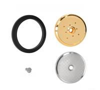 HomeVortex Máquina de café de acero inoxidable Kit de cabezal de preparación, con mampara de ducha y junta de silicona, para, para Nuova Appia Series, accesorios de espresso