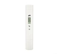 HomeVortex Medidor digital de pH 0.00-14.00, pluma probadora de agua alta con precisión de 0.1 para piscinas, acuarios, hidroponía, valor de pH portátil compacto