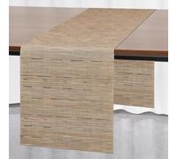 HomeVortex Mesa de PVC para camino de 30 x 180 cm, lavable, resistente al calor, antideslizante, de secado rápido, para el hogar, comedor, restaurante, hotel, fiesta y decoración festiva de mesa en