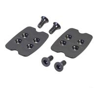 HomeVortex Mountain - Kit de tacos de bicicleta de hierro para EX900 EX700GTX EX500 EX300 MT701 MT502 SD501 y para zapatos de ciclismo Trek, color negro, 26 g, ligero con tornillos M5 x 8
