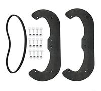 HomeVortex Paletas de rotor de barrena de acero 84-1980 con kit de tornillos de hardware para lanzanieves Toro de 16 pulgadas 38170/38171/38172/38173/38175/38176/38177/38178/38182/38183, fácil