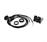 HomeVortex Panel de enchufe USB dual para coche con cable de extensión de 145 cm, adaptador de interfaz de montaje en salpicadero de 4+6 pines para instalación automática de reproductor de radio