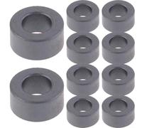 HomeVortex Paquete de 10 filtros de núcleo de ferrita para kit de anillo, bobina magnética de zinc de manganeso para supresión de ruido EMI/RFI en TV para cables de fuente de alimentación de DVD