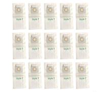 HomeVortex Paquete de 15 bolsas de aspiradora HEPA compatibles con POWERFORCE, POWERGLIDE, para Lift-Off y para aspiradoras verticales Powertrak serie 6592, parte #32120, para material de tela
