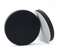HomeVortex Paquete de 2 discos de lijado de espuma suave de 5 pulgadas, almohadilla de respaldo de esponja de 125 mm, para lijadora orbital que reduce la vibración, para pulido desigual de 12 mm