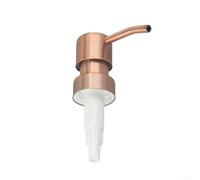 HomeVortex Paquete de 2 recambios de jabón de metal retro, dispensador de cabeza de pájaro de acero inoxidable 304 para botella de loción líquida, se adapta a hilos 28/400, dorado (dorado)