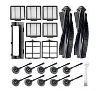 HomeVortex Paquete de 20 piezas de repuesto para aspiradora Shark Robot R85 RV850 S86 S87 S88 R71 R72 R75 RV761 RV771 RV871 AV751 AV752 AV753, incluye cepillos laterales de cepillo de rodillo