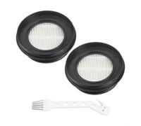 HomeVortex Para filtros HEPA con cepillo de limpieza, piezas de repuesto lavables compatibles con SunSare X7A-US y para aspiradoras inalámbricas FIEETY (paquete de 2)