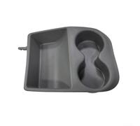 HomeVortex Para Golf MK3 US Spec consola frontal doble portavasos construcción ABS compatible con LHD OEM 1HM862533E (marrón café)