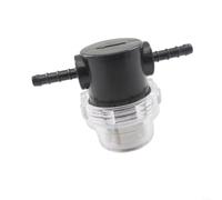 HomeVortex Para prefiltro de rosca NPT para agua de grifo doméstico y riego de jardín, filtro de sedimentos ABS con recto de 6 mm/10 mm/12 mm/21 mm, negro (12 mm)