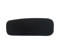 HomeVortex Parabrisas de espuma suave para micrófono, color negro, cubierta de esponja de alta densidad para micrófono de cámara para reducir el ruido, se adapta a la mayoría de micrófonos, 1 paquete