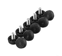 HomeVortex Patas ajustables para muebles, paquete de 10 patas de armario atornilladas con base de plástico, soportes de nivelación de altura para armarios, aparadores, rodamientos de carga resistentes