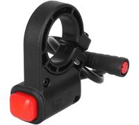 HomeVortex Patinete eléctrico con botón de interruptor de accionamiento doble, ABS, rojo, ligero, resistente a la abrasión, compatible con Kukirin para G3 Pro para un fácil cambio de modo de