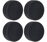 HomeVortex Pesas Magnéticas Cortinas 8oz Impermeables Antióxido(1 pair of black)