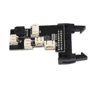 HomeVortex Placa base adaptador extrusora para Kobra 2 Max Pro Plus, placa de circuito PCB con soporte a presión para ventilador de calefacción de extremo caliente, sensor de temperatura, pieza de