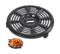 HomeVortex Placa de repuesto para freidora de aire de 8.2 pulgadas, sartén antiadherente de acero al carbono con asa, apta para lavavajillas, para AF100 AF150 FD401 OP300 OP500 (1 unidad)